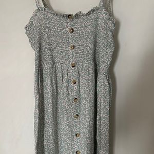 Button down beach dress